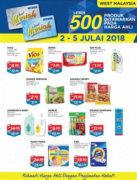 Deals are updated every hour and regularly checked for validity. MYDIN Customer Member Price Promotion at Peninsular ...