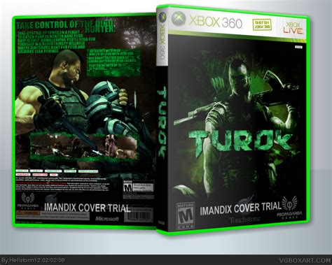 Turok Xbox 360 Box Art Cover By Hellstorm12