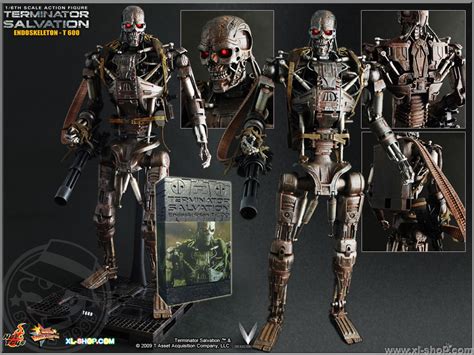 Hot Toys Mms93 Terminator Salvation Endoskeleton T 600 16