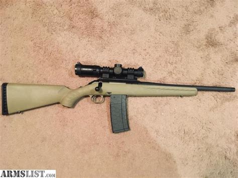 Armslist For Sale Ruger American Ranch 556 Ar With Primary