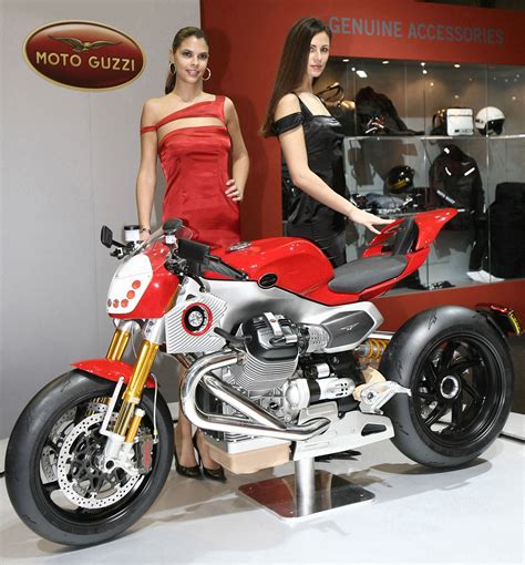 Moto Guzzi V12 Ridin Girls On