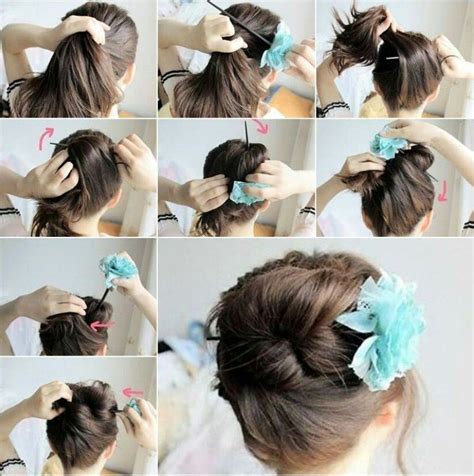 Teachin' you how to tie your hair up using a stick / a pencil. Pin on Hairstyle