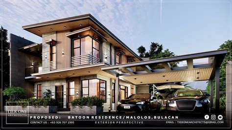 Batoon Residence 200 Sqm House Design 250 Sqm Lot Tier One