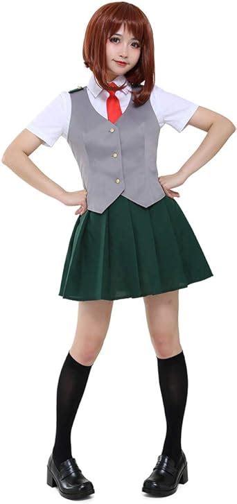 Miccostumes Female Nejire Hado Summer Ua School Uniform