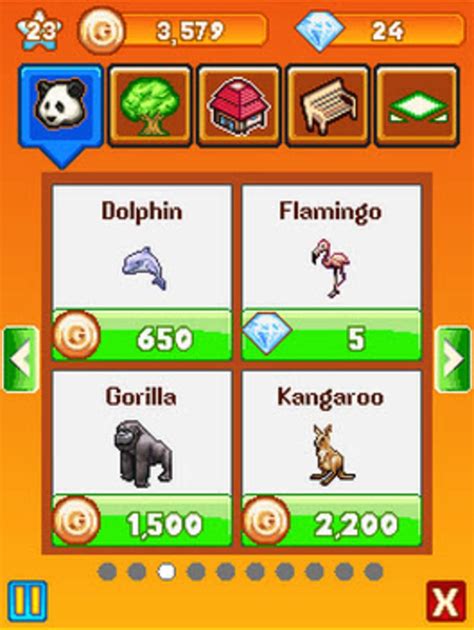 Kapás boglárka / kapás boglárka: Wonder Zoo para Java - Download