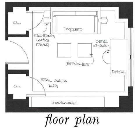 Oct 29, 2019 · a split bedroom floor plan typically separates a home into three areas: Office/Guest Room Layout. Use a daybed! (With images ...
