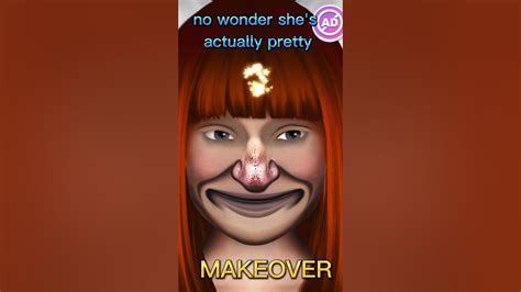 No Wonder Shes Actually Pretty Makeover Shorts Makeup Youtube