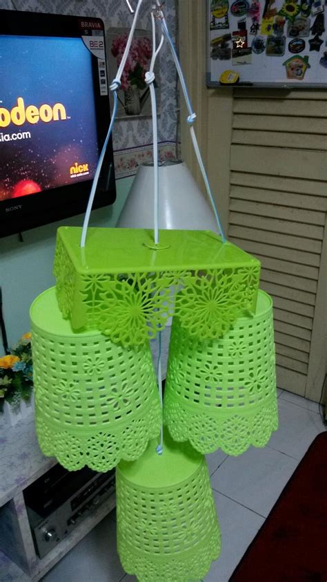 Ni mesti mahal kalau beli.. DIY | DEKO LAMPU VIRAL KEDAI ECO 2 - ♥♥ MAMA MASZULL