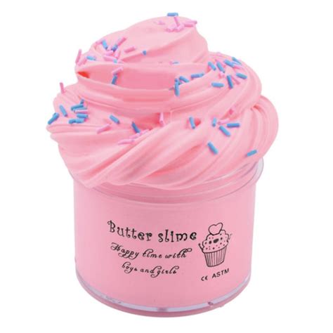 Pink Watermelon Butter Fluffy Slime Kit For Girls And Boys Etsy
