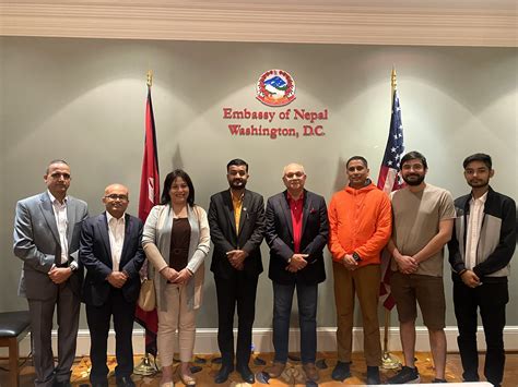 Embassy Of Nepal Washington D C On Twitter Ambassador Sridhar Khatri Welcomed Yesterday Hon