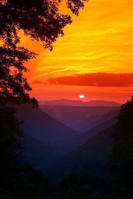 West Virginia Scenery Beautiful Sunset Beautiful Nature