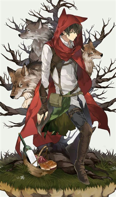 Red Riding Hood Art Little Red Riding Hood Lobo Anime Wolf Girl