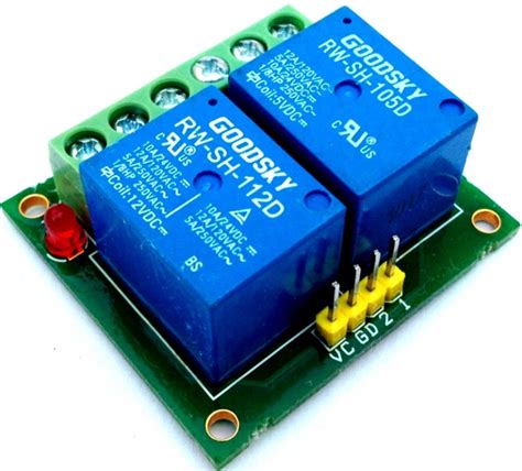 Dual Relay Board Using Smd Components Electronics Lab