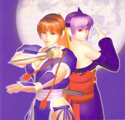 kasumi and ayane from the dead or alive video game series