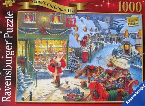 Ravensburger 1000 Piece Jigsaw Santas Christmas List Christmas
