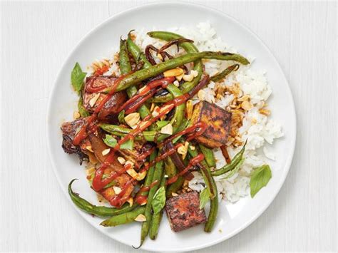 Bake until the sauce is bubbly and the panko is golden twitter.com/foodnetwork #thepioneerwoman #reedrummond #foodnetwork #greenbeancasserole the pioneer woman makes green bean. Spicy Tofu and Green Bean Stir-Fry Recipe | Food Network ...