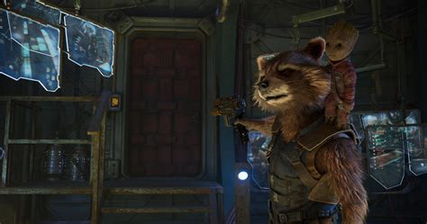 2560x1080 Baby Groot And Rocket Raccoon In Guardians Of The Galaxy Vol