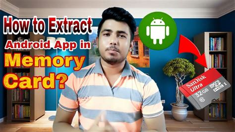 Maybe you would like to learn more about one of these? Hindi How To Extract/Save Android App In Memory Card? - YouTube