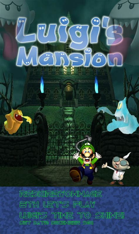 Luigi S Mansion Poster