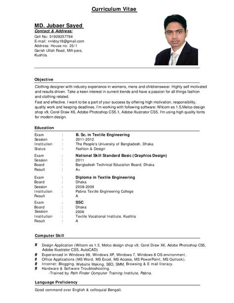 Resume Examples Format Download Types Of Pick The Best One In