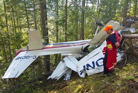 Update Student Pilot Walks Away From Plane Crash Near Salmon Arm