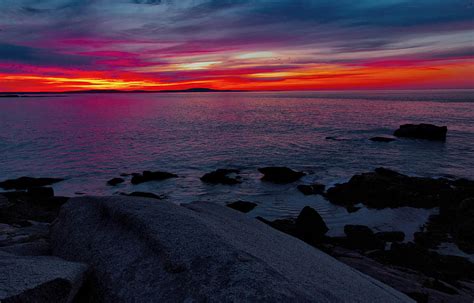 Gulf Of Maine First Light Photograph By Stephen Vecchiotti Fine Art