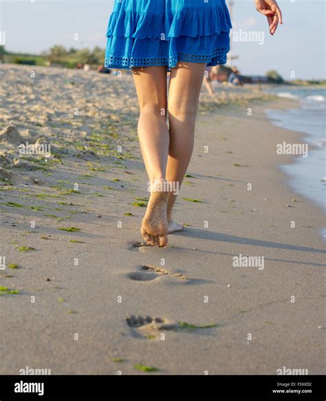 Walking Barefoot On Sand Hi Res Stock Photography And Images Alamy