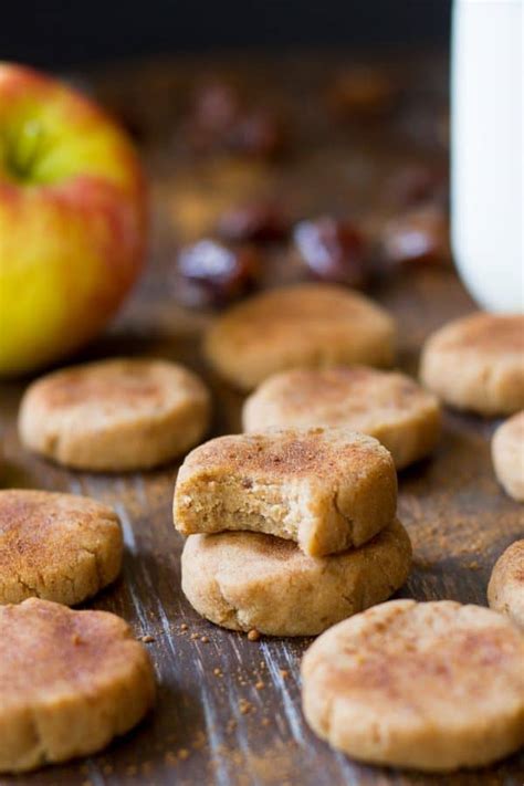 No Bake Apple Cinnamon Cookies Paleo And Vegan