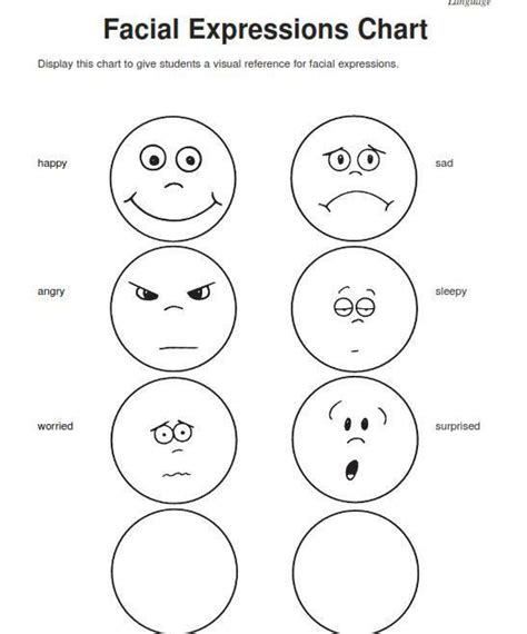 Feelings And Emotions Worksheets Printable Feelings Faces Worksheet For