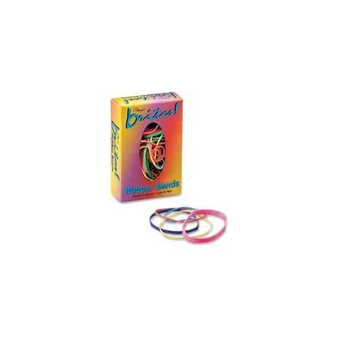 Alliance Brites Pic Pac Rubber Bands Assorted Sizespastel Colors 1