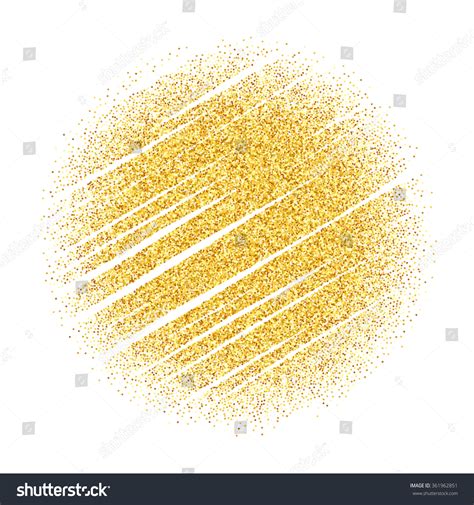 Gold Glitter Wave Abstract Background Golden Stock