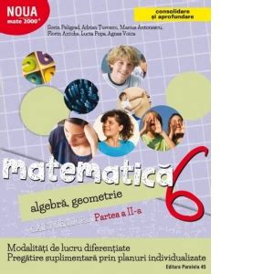 Matematica Algebra Geometrie Caiet De Lucru Clasa A 6 A Partea A