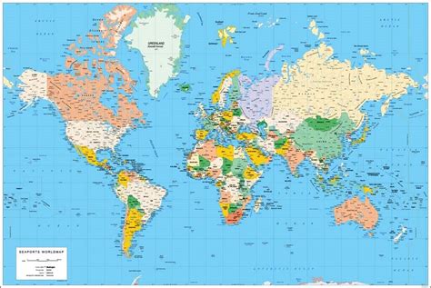 Mapamundi Mapas Del Mundo Para Imprimir Y Descargar Gratis Mapa