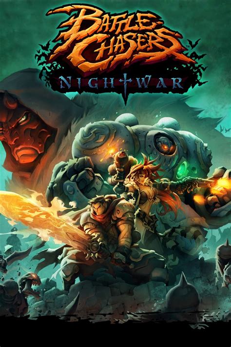 Battle Chasers Nightwar 2017 Xbox One Box Cover Art Mobygames
