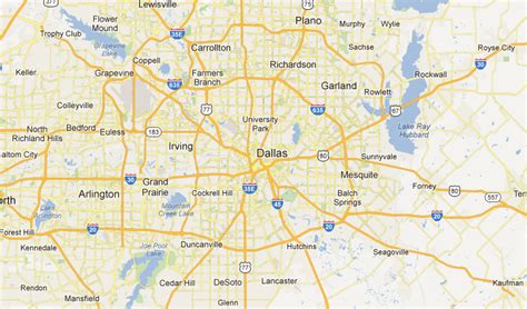 Map Of Dallas Texas And Surrounding Cities Topographic Map World