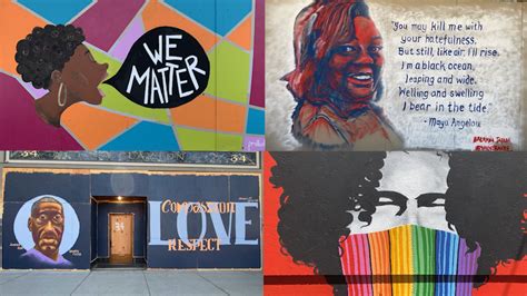 Black Lives Matter Murals California Artists Transform Boarded Up