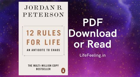 Pdf 12 Rules For Life By Jordan B Peterson Pdf Download Read