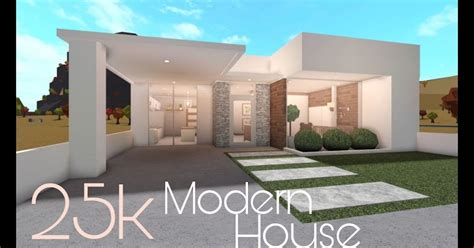 Small Modern House Bloxburg One Story Images And Photos Finder