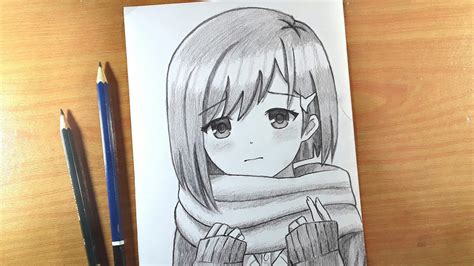 cara melukis anime perempuan simple belajar menggambar anime bagi pemula dijamin langsung bisa
