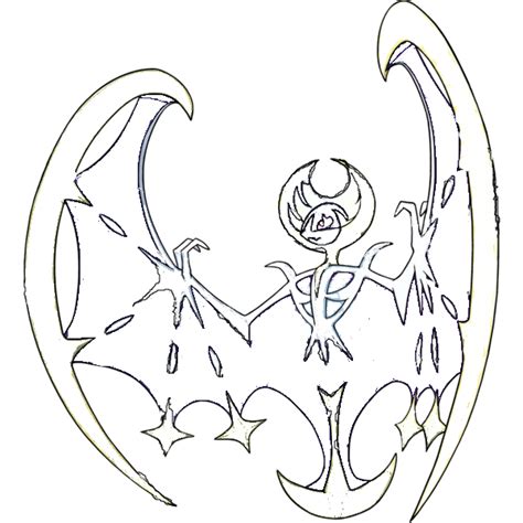 Solgaleo Lunala Pokemon Coloring Pages Pin On Coloriage Reagan Marks