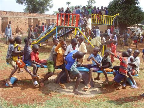 How Many Can You Fit On A Seesaw In Bugembe Uganda Kwanzaa Preschool Preschool Activities