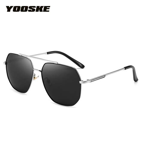 Yooske Sunglasses Mens Women 2023 Classic Vintage Polarized Sun Glasses Men Uv400 Retro Eyewear