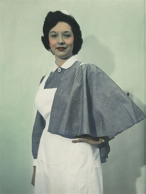 Nurse Wearing Uniform From Germany Vintage Nurse Funny Vintage
