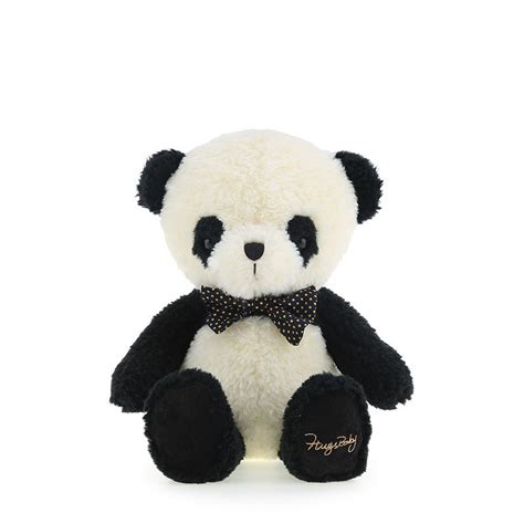 Panda Soft Toy Super Soft Stuffed Panda Bear With Bow Knot Panda Toys