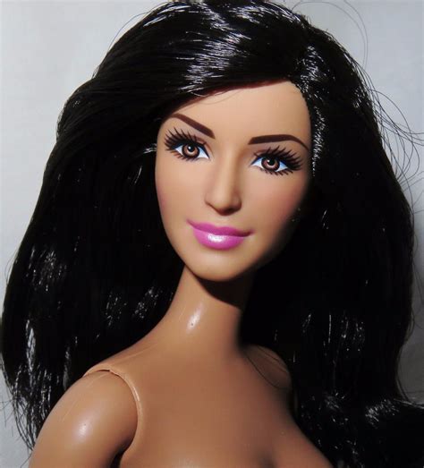 Nude Barbie ~ Raven Katrina Kaif Dhoom 3 Bollywood Celebrity Doll For Ooak 1790174355