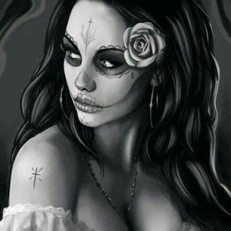 Pin By HeaTHeR J HoNoMiCHL On BeauTY Skull Girl Tattoo Sugar Skull Art Sugar
