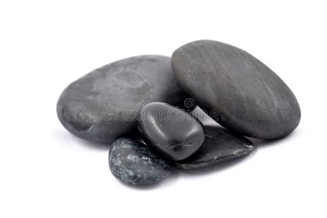 Black Massage Stones Stock Images Stock Image Image Of Rock Massage 111016331