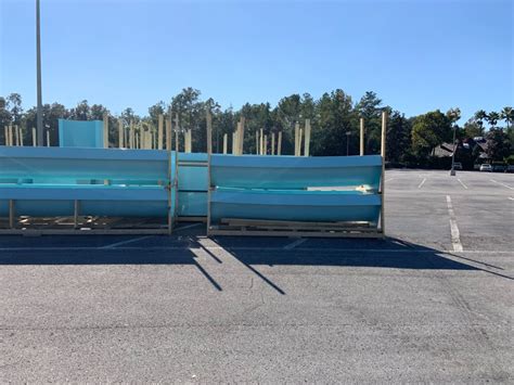 Inflatable slides & fairground rides available for any event. PHOTOS: Water Slide Parts Staged at Blizzard Beach Parking ...