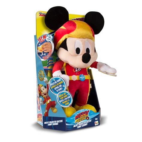 Imc Mickey Roadster Racers Funny Sounds Plush Playone