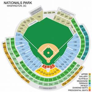 Nationals Park Seating Chart Nationals Park Seating Nationals